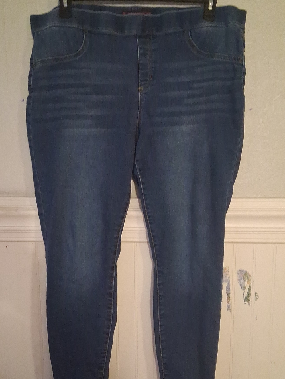No Boundaries Blue Stretch Jeggings - Slim Fit